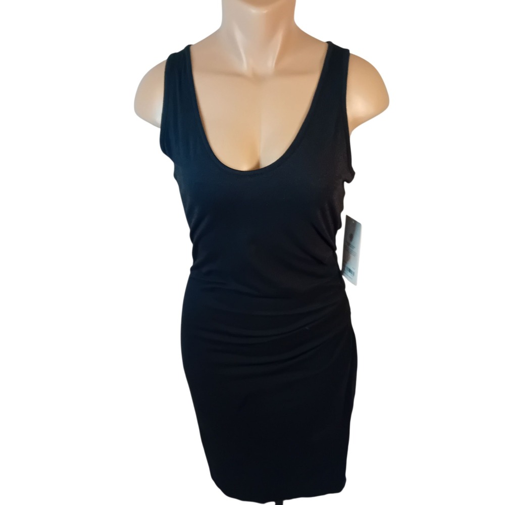 New NWT Athleta Della Dress Ruched Sleeveless Scoop Neck Athleisure Activewear S